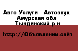 Авто Услуги - Автозвук. Амурская обл.,Тындинский р-н